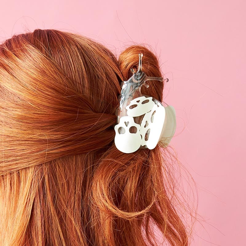 Snail Skeleton Hair Claw Clips | NueShiny & Strangefruit
