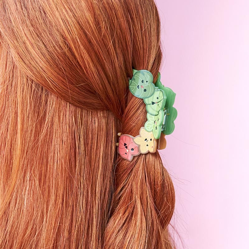 Green Korok Hair Claw Clips | NueShiny