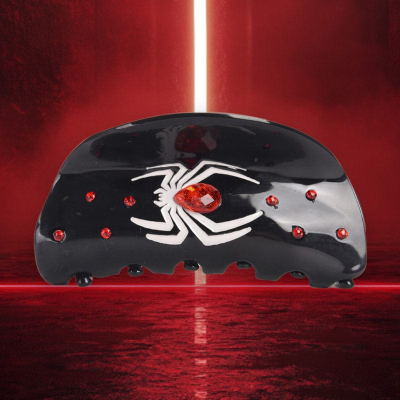 Medium Red Spider Hair Claw Clips | NueShiny