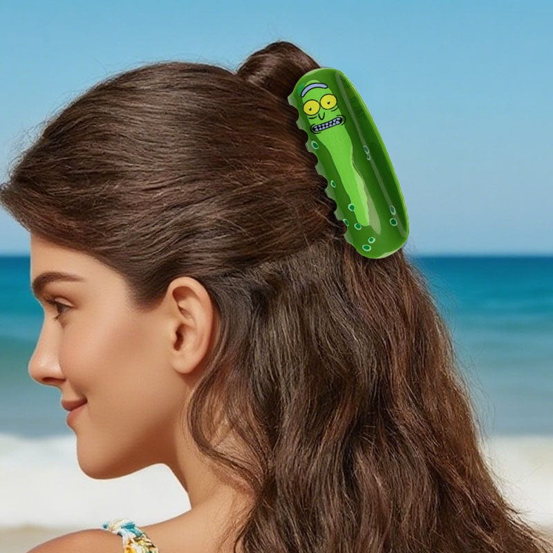 Large Pickle Vibes Hair Claw Clips | NueShiny