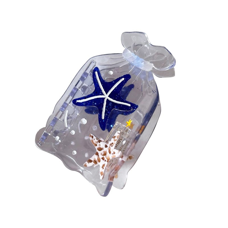 Medium Starfish Drift Bag Hair Claw Clips | NueShiny