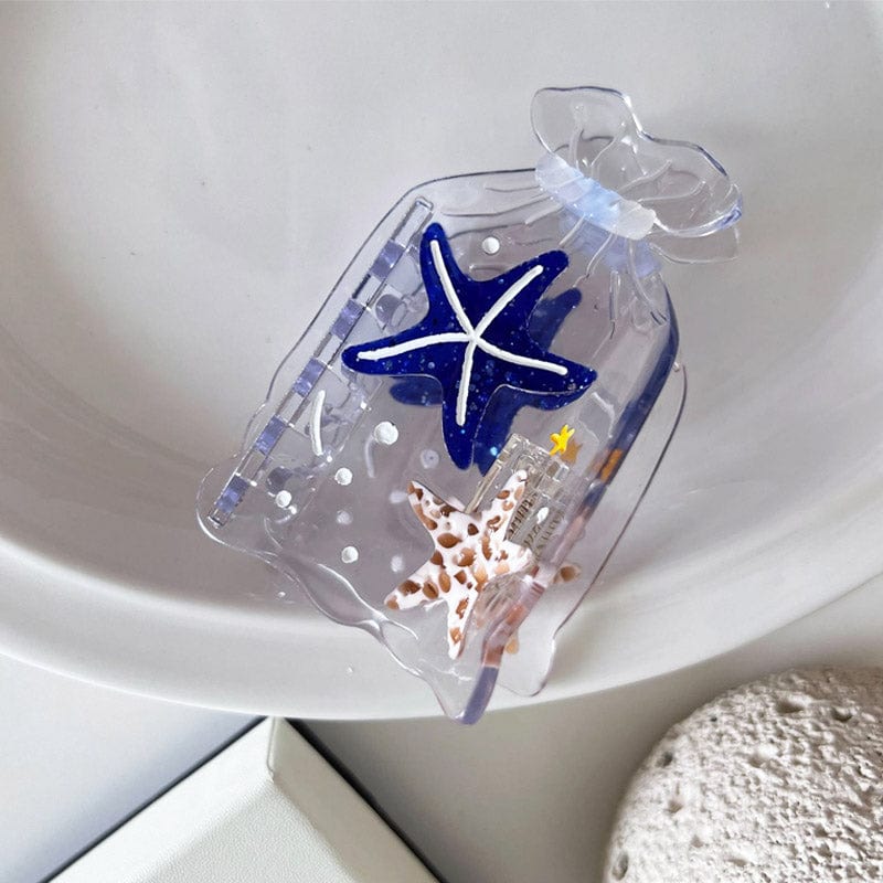 Medium Starfish Drift Bag Hair Claw Clips | NueShiny