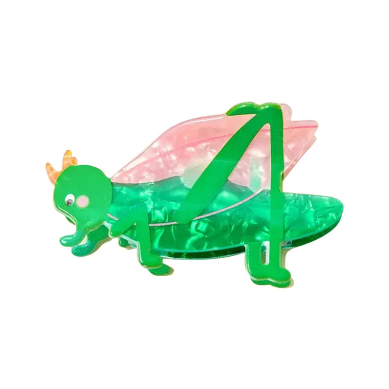 Medium Green Cricket Hair Claw Clips | NueShiny