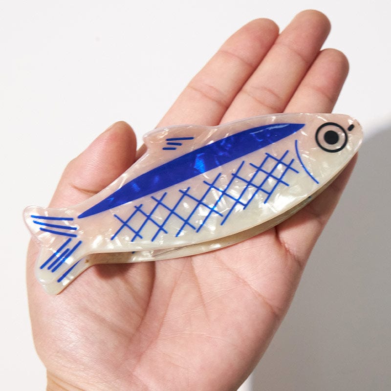 Large Sardine Hair Claw Clips | NueShiny