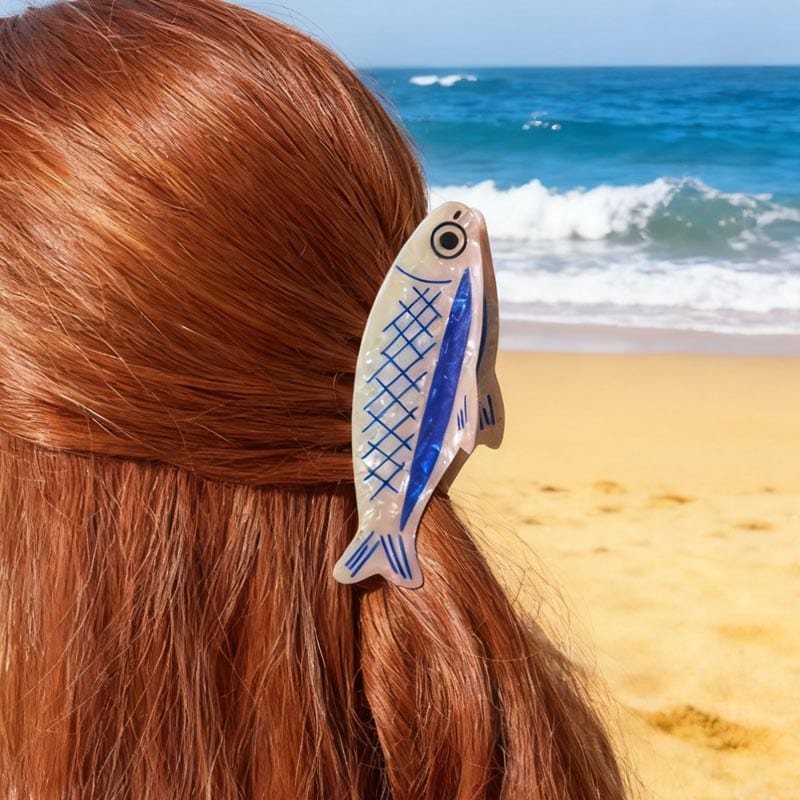 Large Sardine Hair Claw Clips | NueShiny