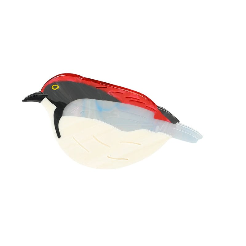 Medium Common Redpoll Hair Claw Clips | NueShiny