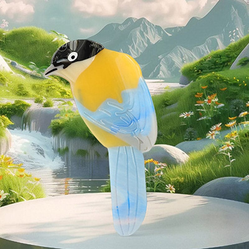 Medium Azure-Winged Magpie Hair Claw Clips | NueShiny