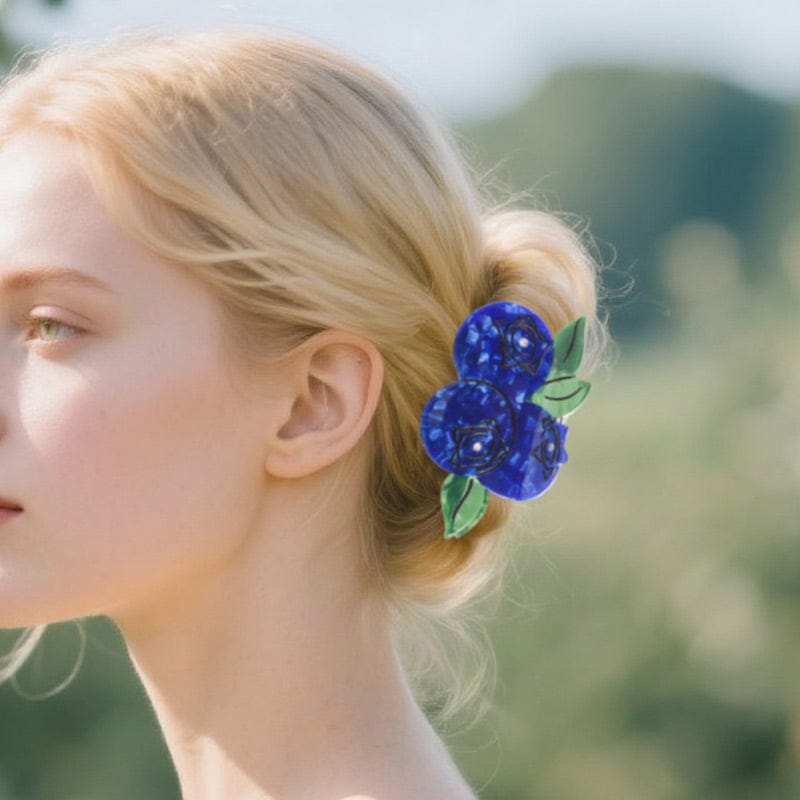 Medium Blueberry Hair Claw Clips | NueShiny