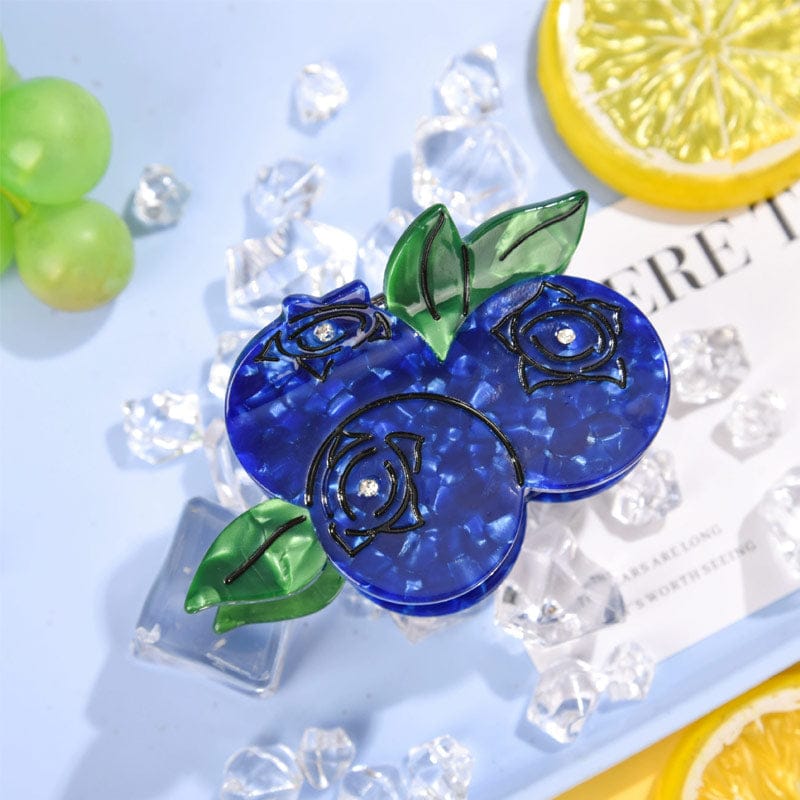 Medium Blueberry Hair Claw Clips | NueShiny