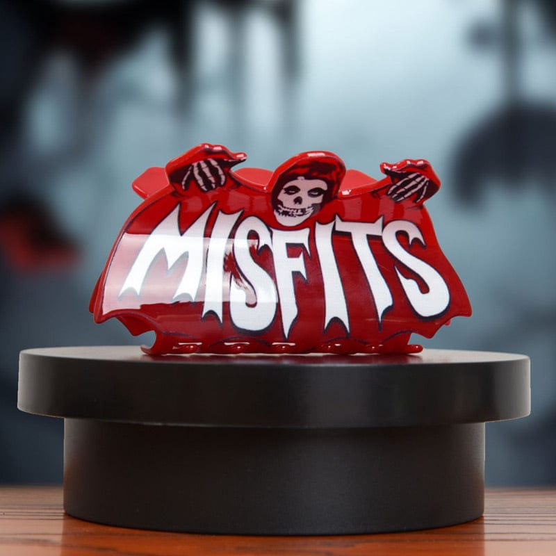 Large Red Letter Ghost Hair Claw Clips | NueShiny