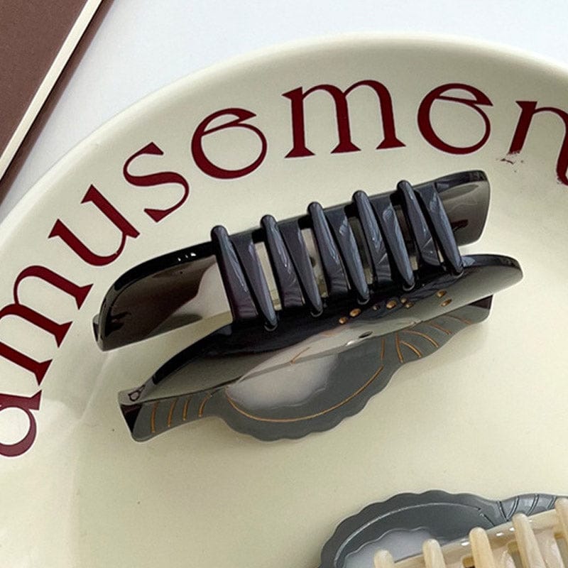 Medium Deep Purple Sunfish Hair Claw Clips | NueShiny