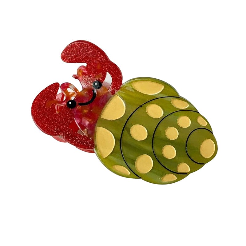 Medium Green Hermit Crab Hair Claw Clips | NueShiny