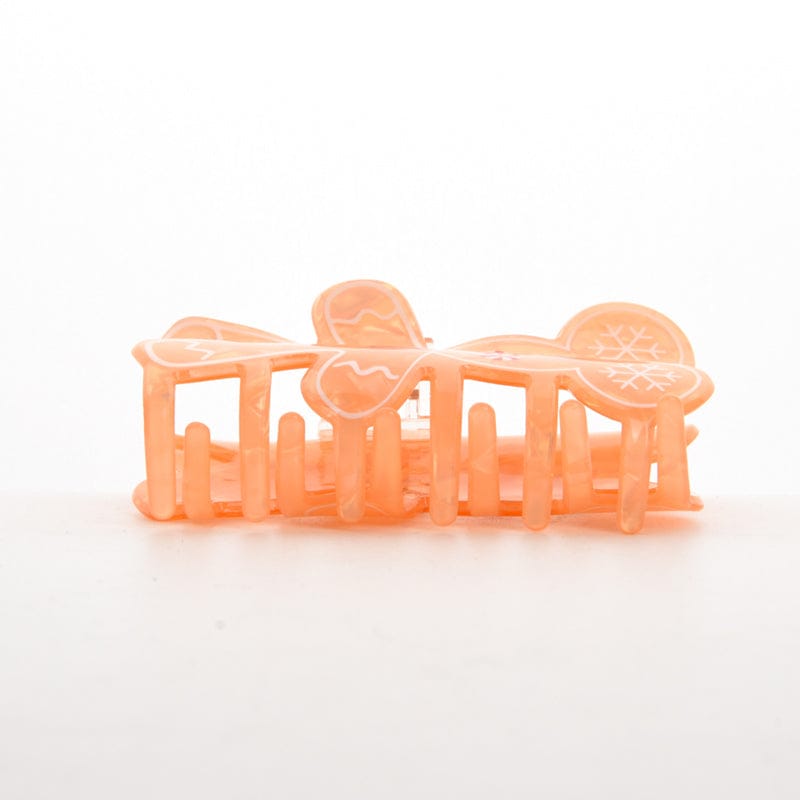 Medium Gingerbread Man Hair Claw Clips | NueShiny