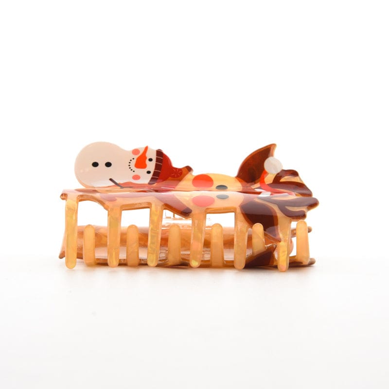 Medium Christmas Reindeer Hair Claw Clips | NueShiny