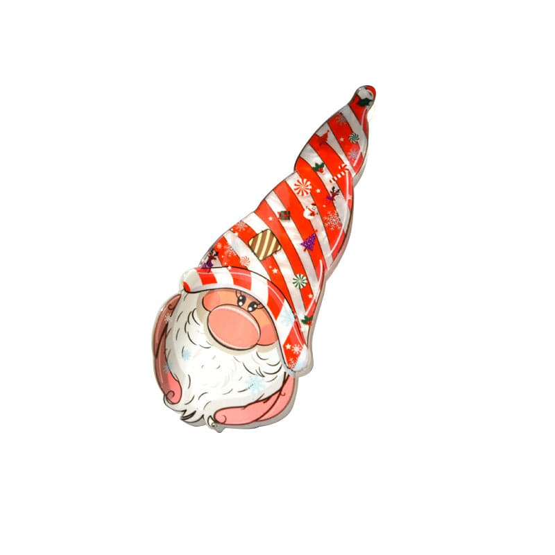 Large Red Hat Santa Claus Hair Claw Clips | NueShiny