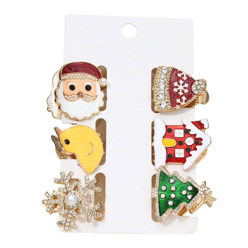 Mini Christmas Set A Hair Claw Clips | NueShiny