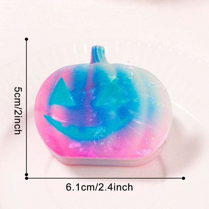 Small Rainbow Pumpkin Hair Claw Clips | NueShiny