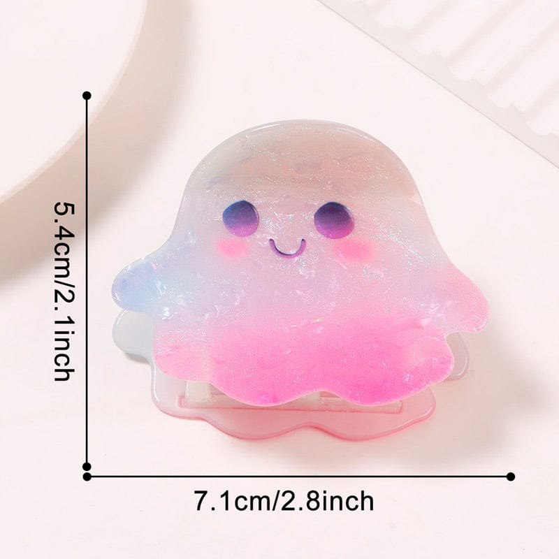 Medium Powder Mist Ghost Hair Claw Clips | NueShiny