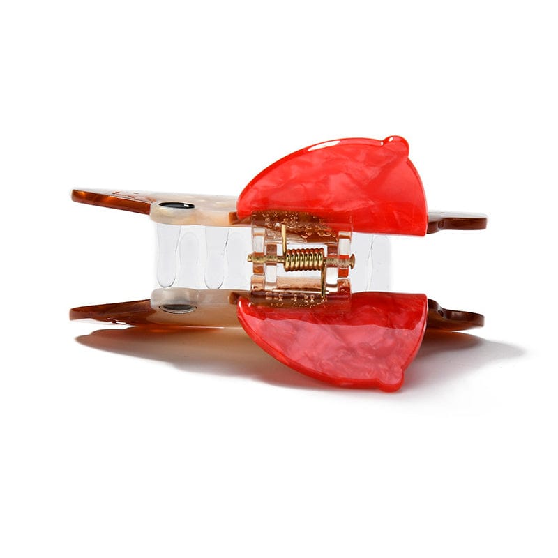 Medium Curly Haired Puppy Hair Claw Clips | NueShiny