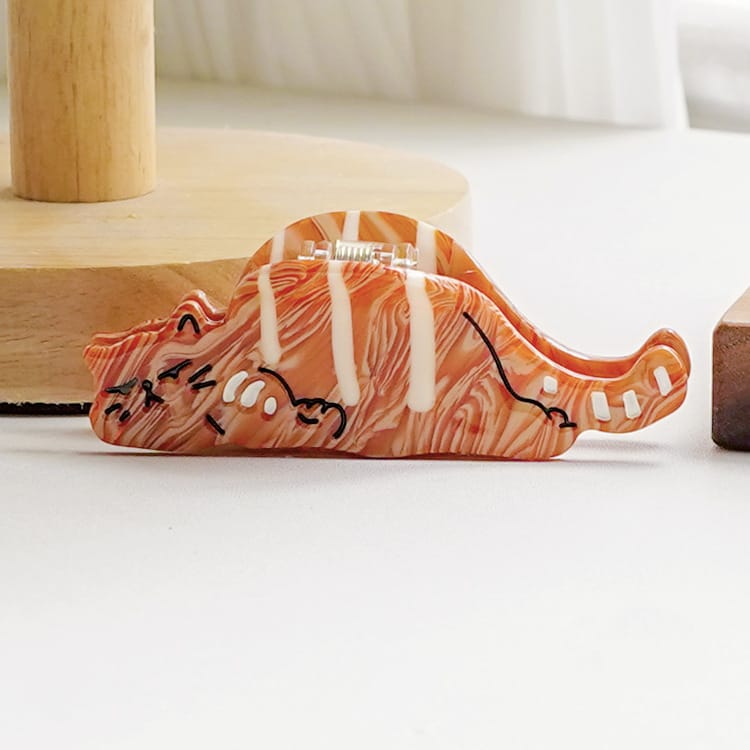 Lazy Cat Hair Clip – Cute Kitty Side Clip