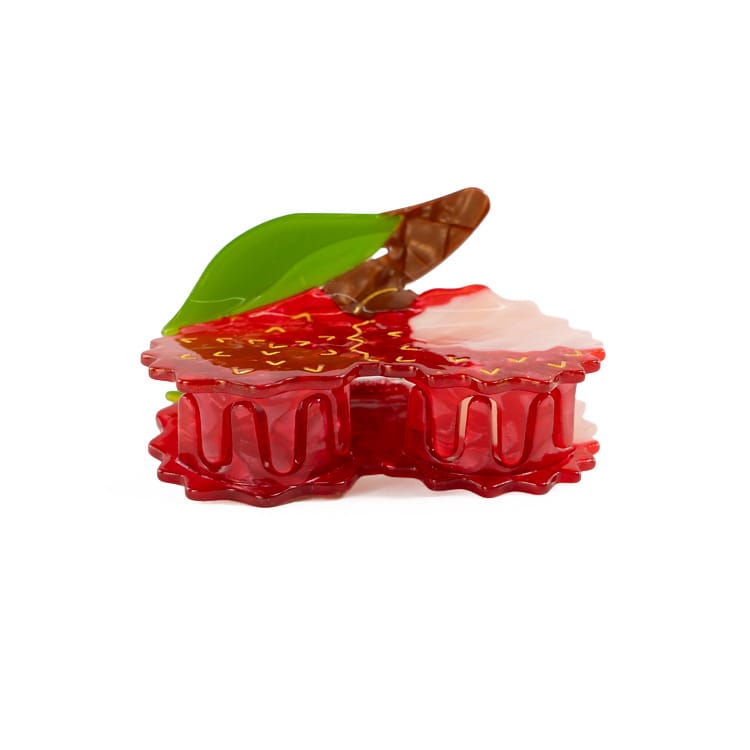 Summer Lychee Acetate Claw Clip – Fruit Shape Hair Clip