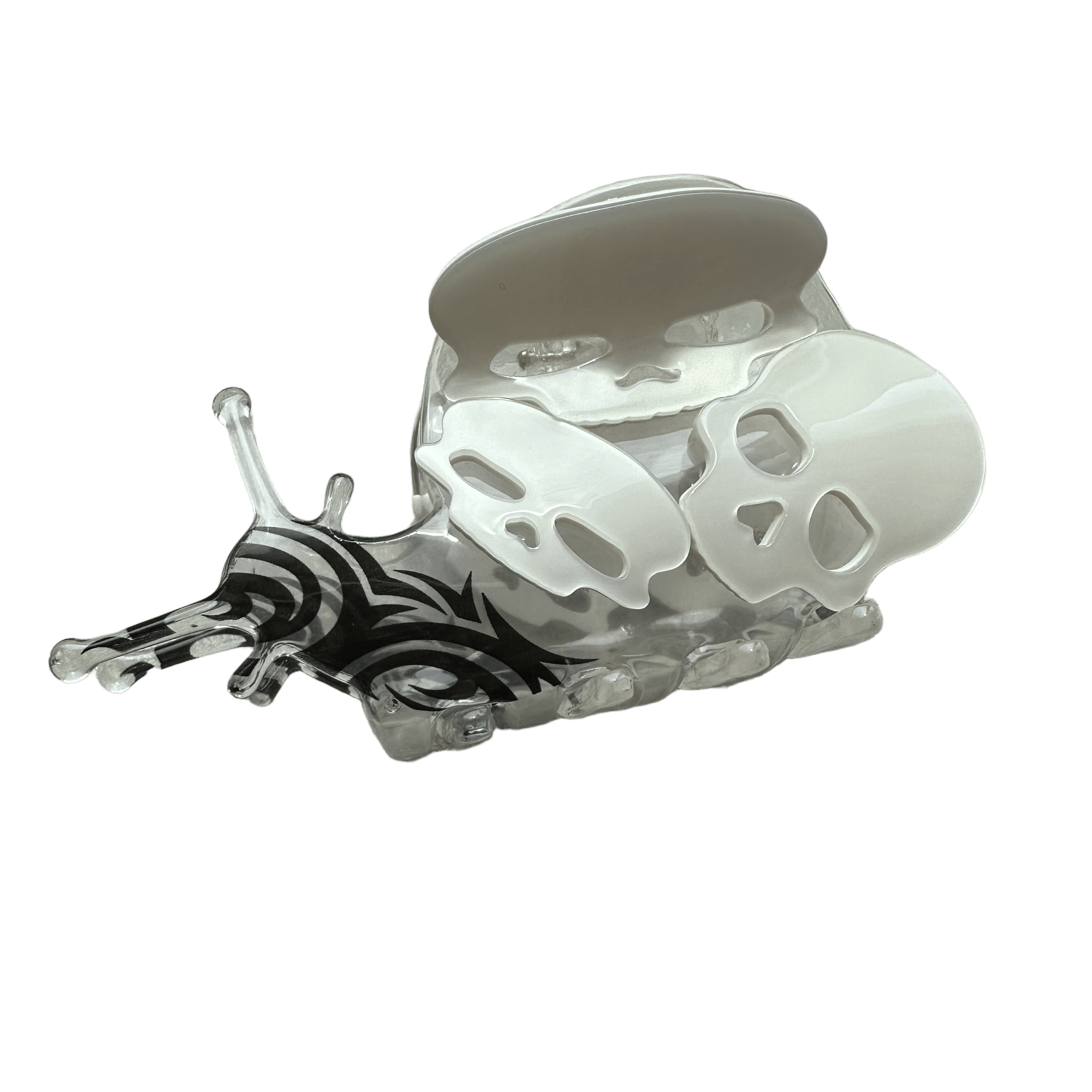Snail Skeleton Hair Claw Clips | NueShiny & Strangefruit