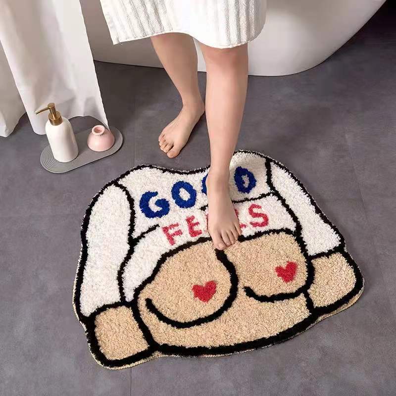Good Feels Funny Exposed Room Rug丨NueShiny- Free Shipping
