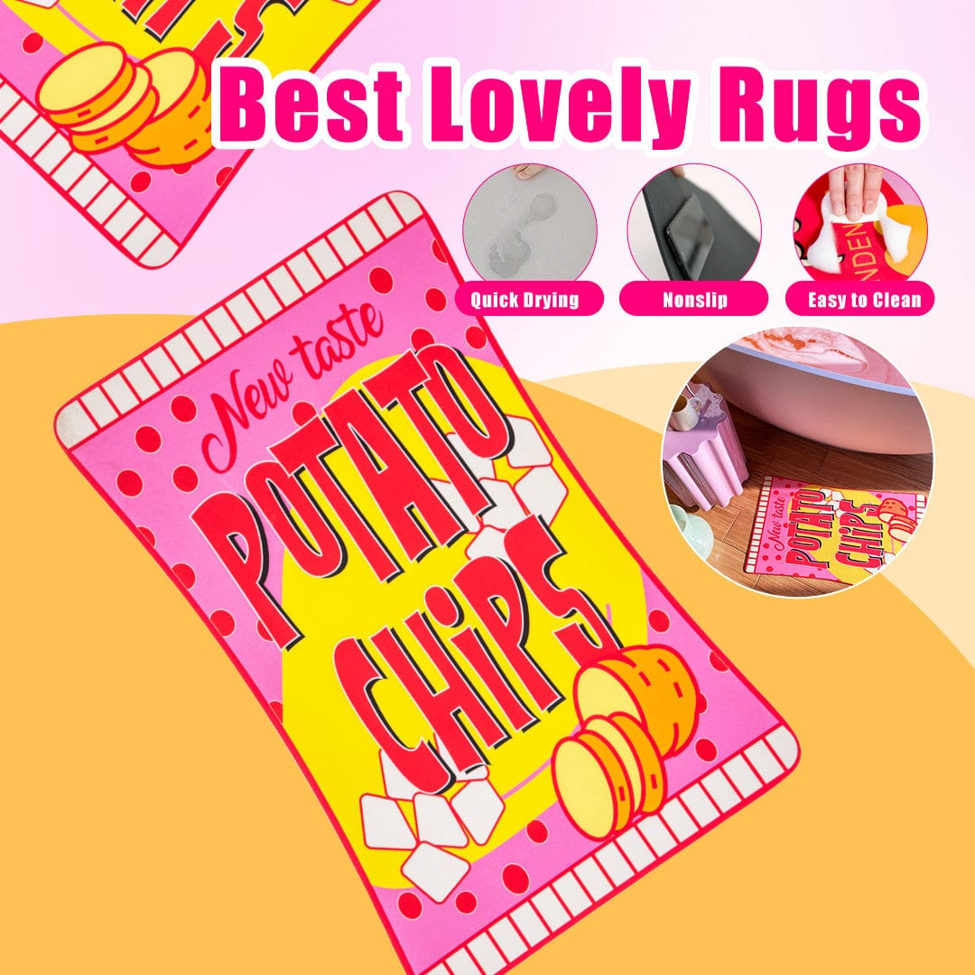 Potato Chips Innovative Quick Dry Bath Mat丨NueShiny- Free Shipping