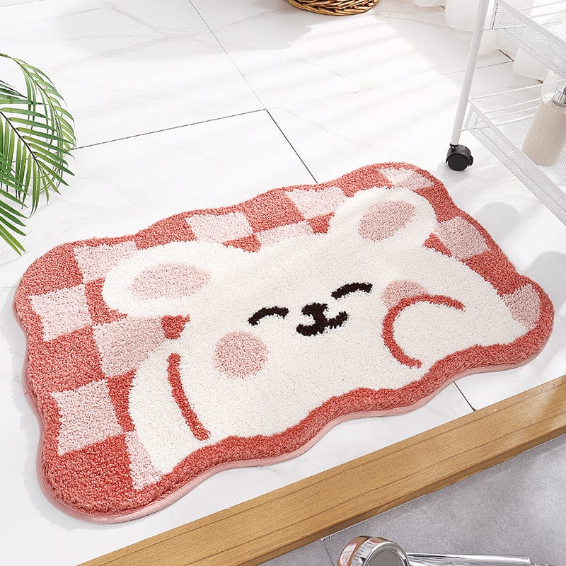 Cute Rabbit Door Carpet丨NueShiny- Free Shipping