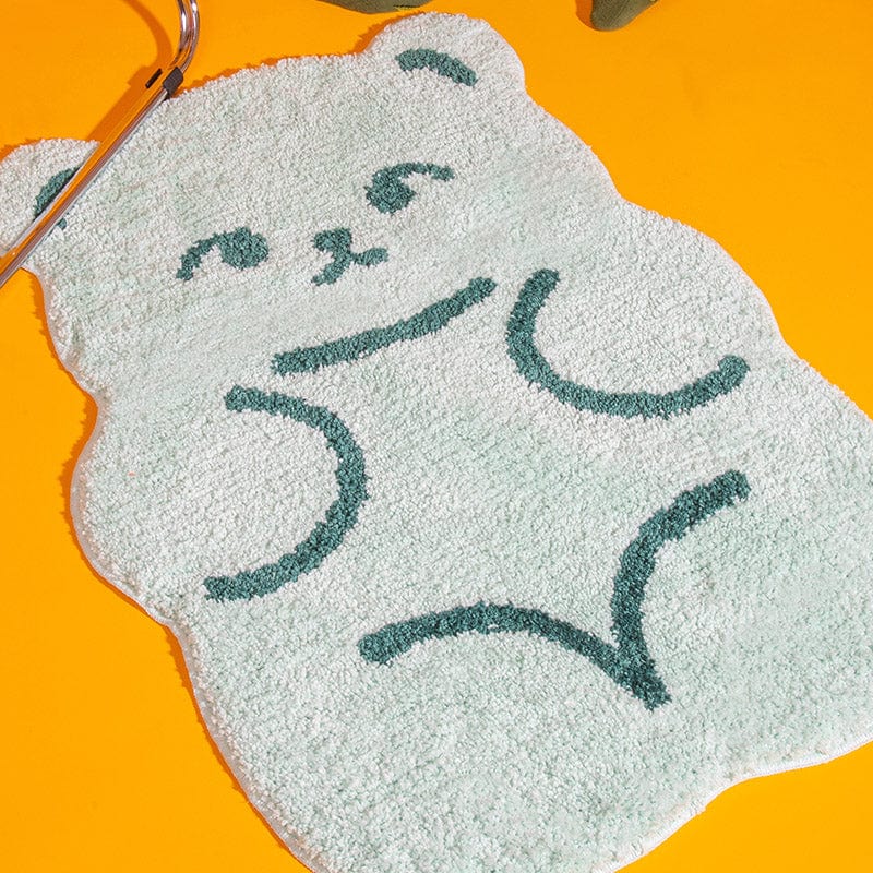 Cartoon Cute Bear Bathroom Rug丨NueShiny- Free Shipping