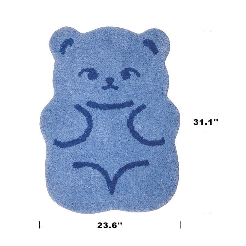 Cartoon Cute Bear Bathroom Rug丨NueShiny- Free Shipping