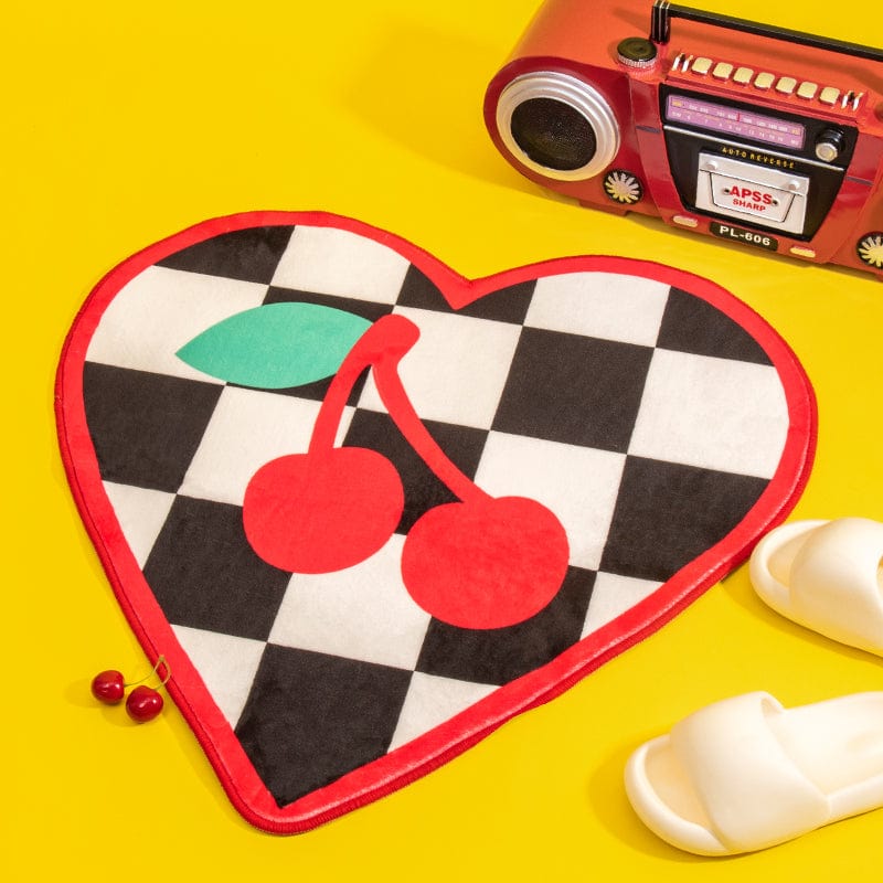 Cherry Heart Rug For Bedroom & Living Room丨NueShiny- Free Shipping