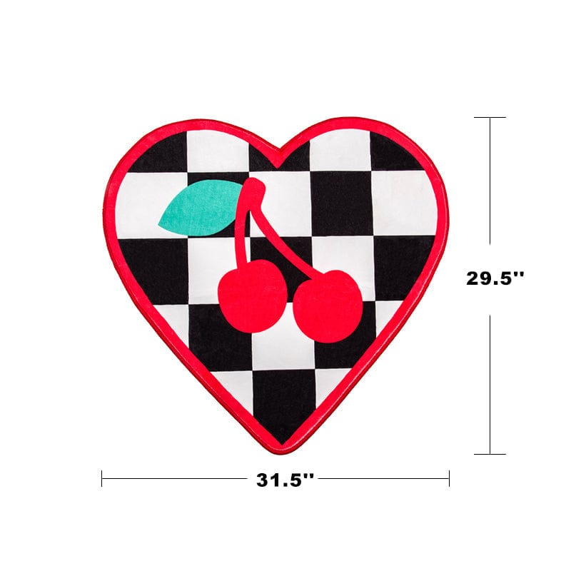 Cherry Heart Rug For Bedroom & Living Room丨NueShiny- Free Shipping