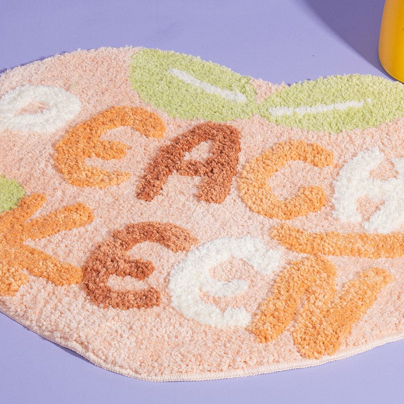 Cute Peach Room Rug丨NueShiny- Free Shipping