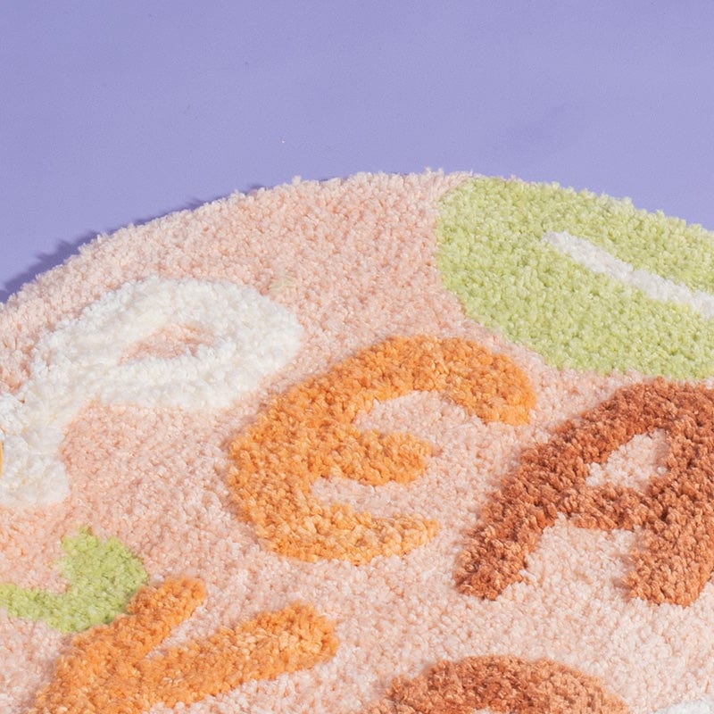Cute Peach Room Rug丨NueShiny- Free Shipping