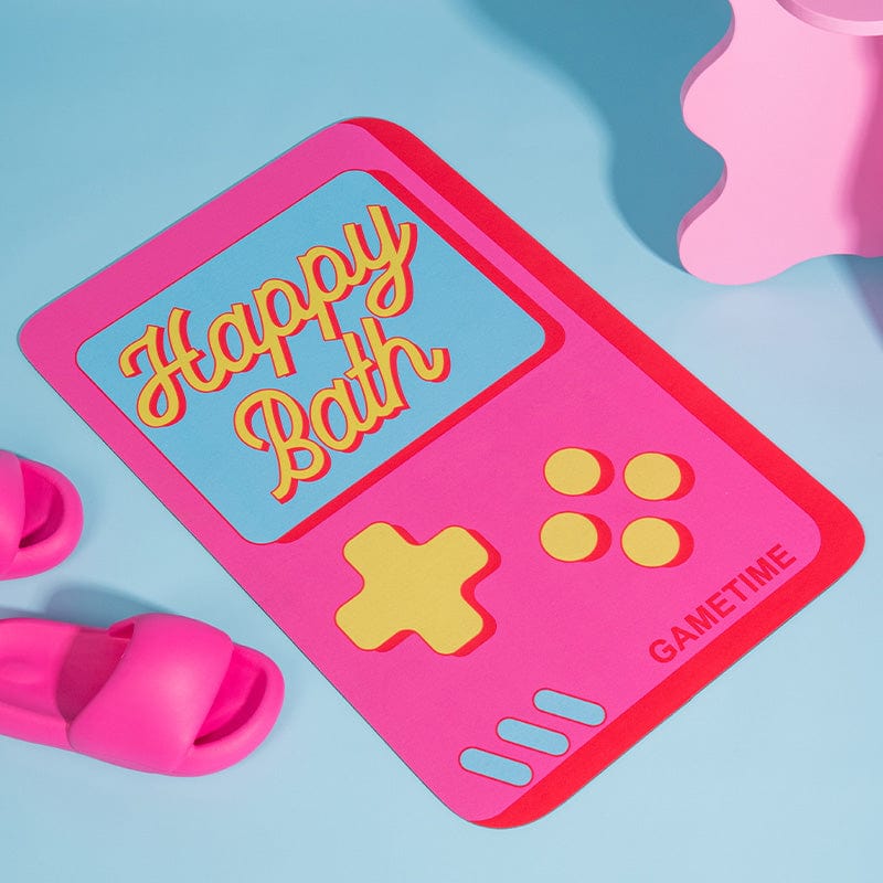 Game Time Innovative Quick Dry Bath Mat丨NueShiny- Free Shipping