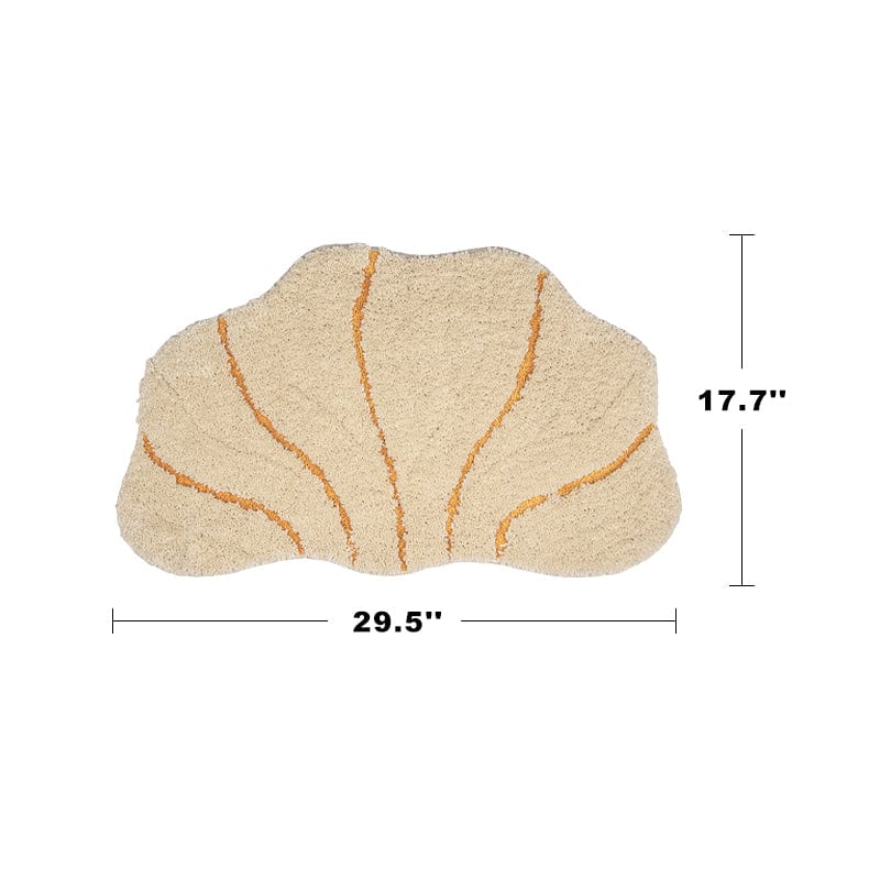 Sea Shell Bath Rug Tufted Comfortable丨NueShiny- Free Shipping