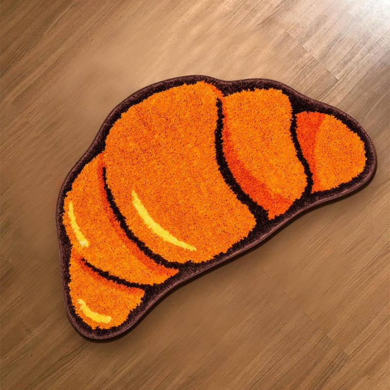 Croissant Plush Room Rug Unique Tufting丨NueShiny- Free Shipping