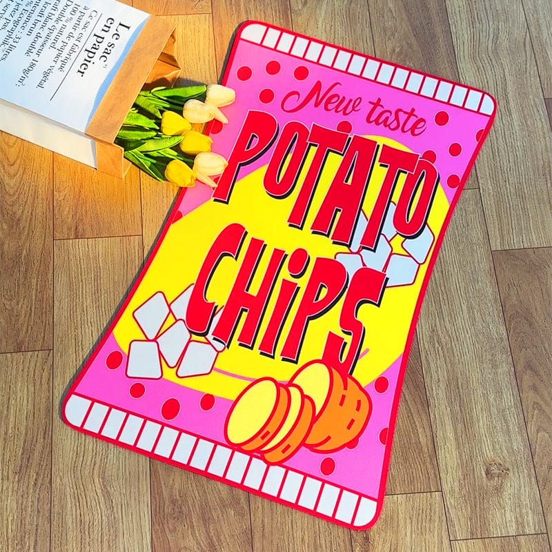 Potato Chips Innovative Quick Dry Bath Mat丨NueShiny- Free Shipping